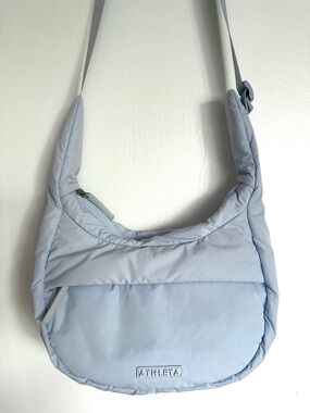 Athleta Crescent Crossbody Bag - Light Blue